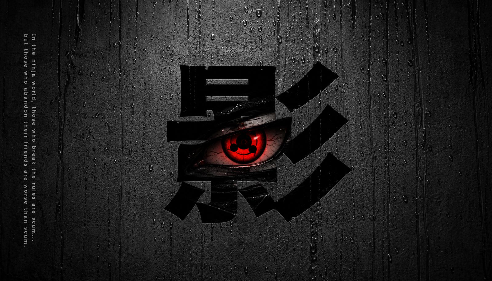 Crimson Mangekyou Sharingan: The Torrential Shadow of Lost Comrades